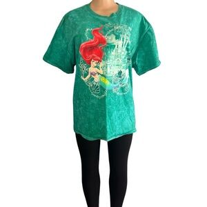 Disneyland Ariel The Little Mermaid Teal Shirt
